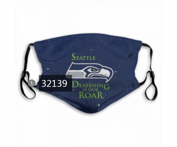 NFL 2020 Seattle Seahawks #30 Dust mask with filter